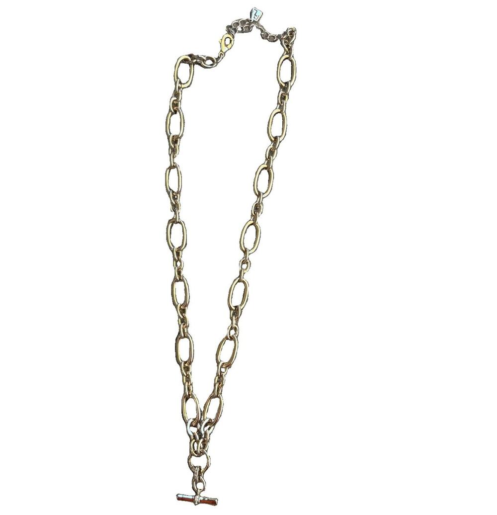 Park Lane Chunky Chain Gold Pave Pendant Necklace Glamorous